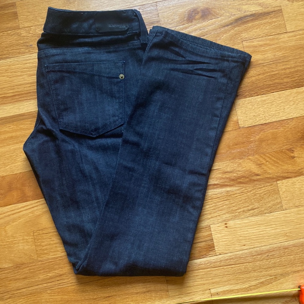 Express Stella Barely Boot 4s Jean - image 1